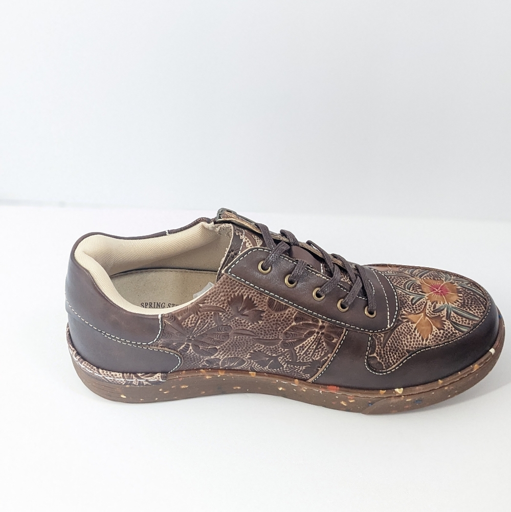 NWOT Spring Step L ' Artiste Leather Sneakers - Picture 10 of 16